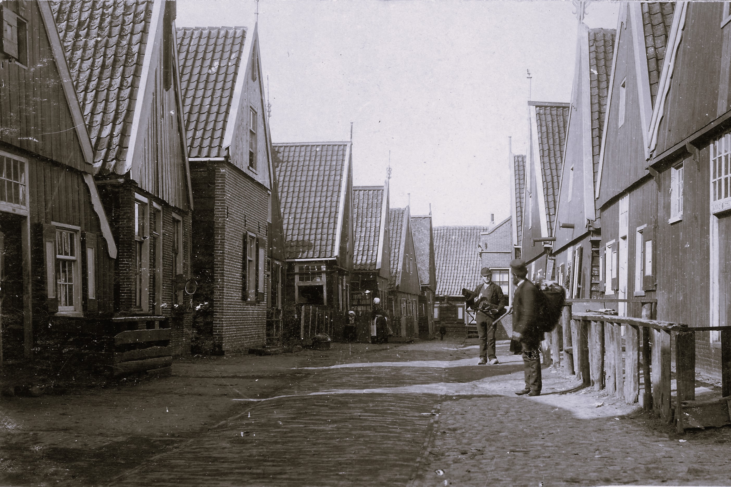 ‘Kerkbuurt rond 1900’ Image