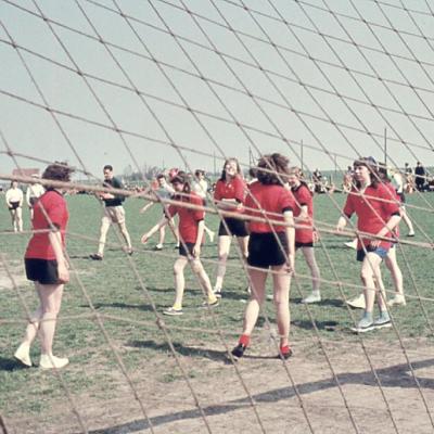 067 30 April 1958 Damesvoetbal
