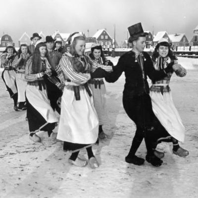 Winter op Marken